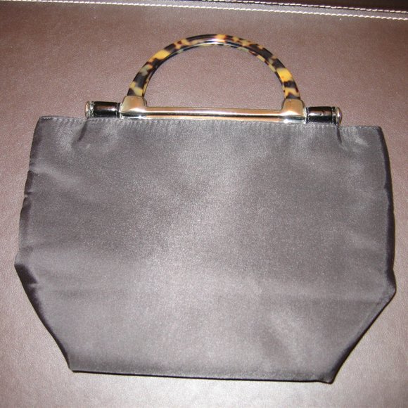 HANDLE BAG WITH TORTOISE (FAUX) OR HORN (FAUX) HANDLE - Picture 15 of 16